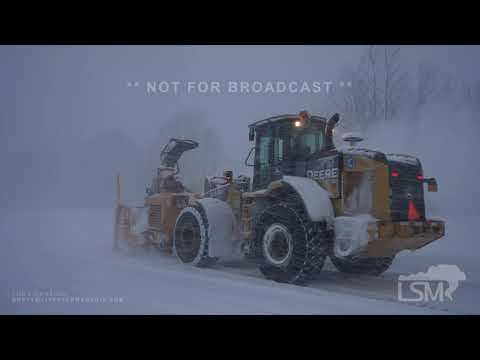 11-18-2022 Hamburg, NY - Snowblowers and Whiteout Conditions on I-90, Multiple Stuck Cars