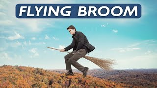 FLYING ON A BROOMSTICK! - Short Film
