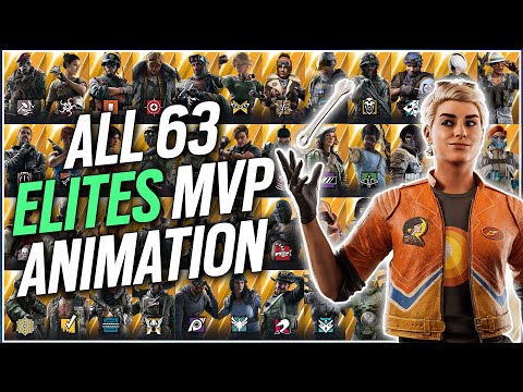 ALL 63 ELITE SKINS MVP ANIMATIONS + OSA Elite - Operation Twin Shells