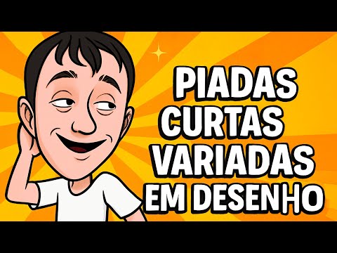 PIADAS CURTAS E VARIADAS EM ANIMAÇÃO - HUMORISTA THIAGO DIAS