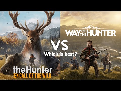 The Hunter:Call of the Wild VS Way of the Hunter | Direct Comparison | PC