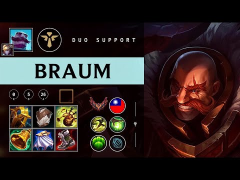 Braum Support vs Thresh - TW Grandmaster Patch 26.02