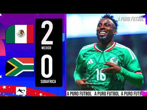 ✅ GANÓ MEXICO 2-0 A SUDAFRICA 🏆 PARTIDO INAUGURAL MUNDIAL 2026
