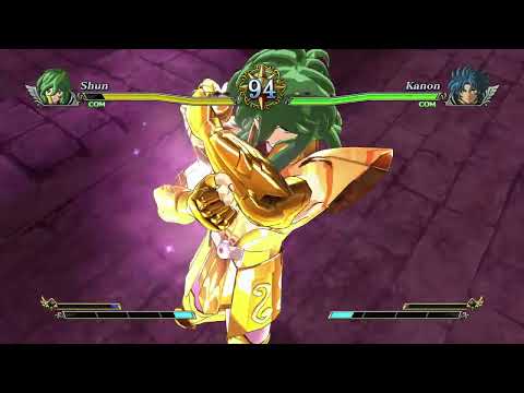 Virgo Shun vs Gemini Kanon - Saint Seiya Brave Soldiers