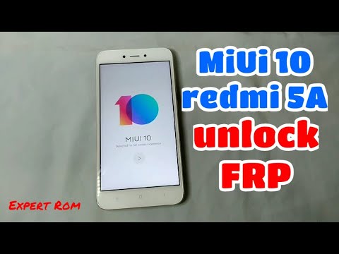 Redmi 5A miui 10 Bypass FRP lock Google account