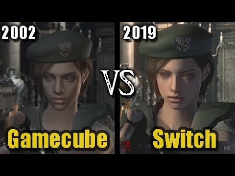 Resident Evil 1 HD Remaster - Gamecube vs Switch (Origins Graphics Comparison)