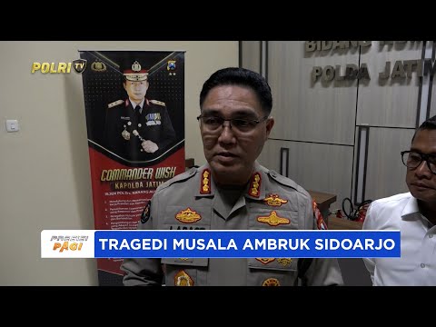 POLDA JATIM KERAHKAN TIM DVI UNTUK EVAKUASI-IDENTIFIKASI KORBAN AMBRUKNYA MUSALA PONPES SIDOARJO