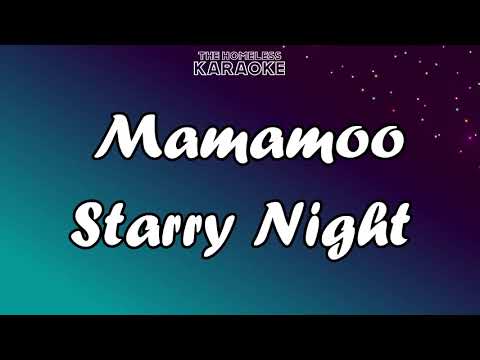 Mamamoo - Starry Night - Karaoke