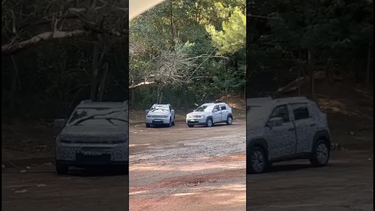 🚨 FLAGRA NOVO ARGO X 2027 🚨 O novo hatch da Fiat foi visto em testes pelas ruas de BH!!