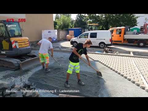 STB See - DokuView - Bautzen - Töpferstraße Errichtung E-Ladestationen