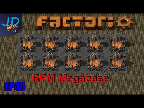 Factorio 0.17 Ep45 Rule 7 Overestimate Space Needed | RPM Megabase