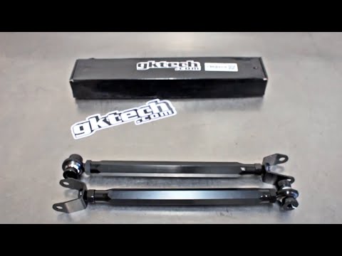 Want to install true coilovers on your 350z / g35 / v35? Install these GKTech toe arms first!