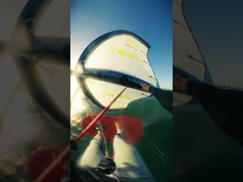 UPWIND WEAPON 🚀 #wingfoil #foiling #wingfoiling