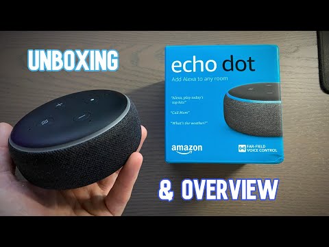 Amazon Echo Dot 3rd Generation (Charcoal) - Unboxing and Setup!