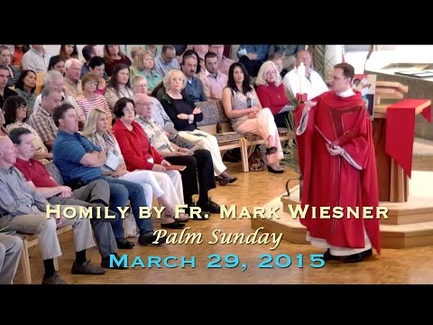 03-29-15 - Homily by Fr. Mark Wiesner - Palm Sunday