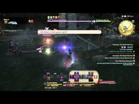 FINAL FANTASY XIV lvl 60 Sch quest