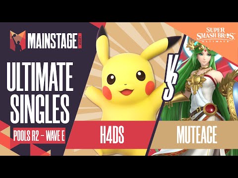 H4DS vs MuteAce - SSBU Singles: Pools R2 Wave E - Mainstage 2021 | Pikachu vs Palutena