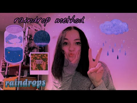 Part of a video titled raindrop method: shifting - created by ella - YouTube