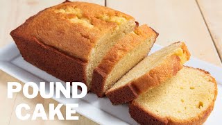 How To Make A Delicious Vanilla Pound Cake