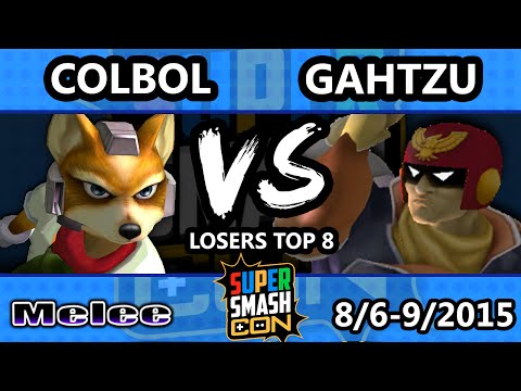 Super Smash Con - Colbol (Fox) Vs. Gahtzu (Captain Falcon) - Losers Top 8