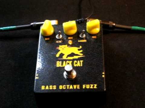 Black Cat Bass Octave Fuzz Demo