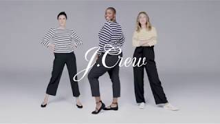 J.Crew Fit Lab: The Black Pant