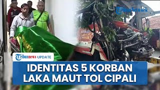 Dua di Antara Korban Tewas Laka Maut di Tol Cipali KM 72 adalah Sopir dan Kernet Bus