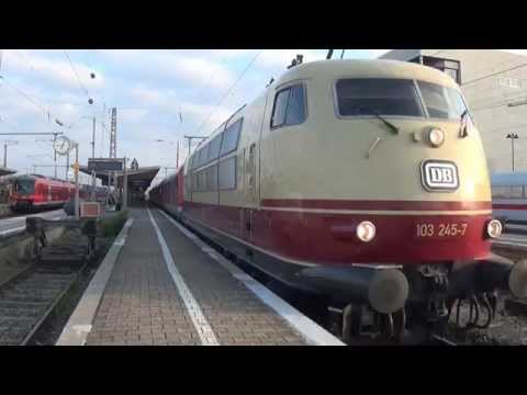 DPass #7 Mit dem CNL nach Augsburg - BR 103 mit n-Wagen, DB BR182, uvm.