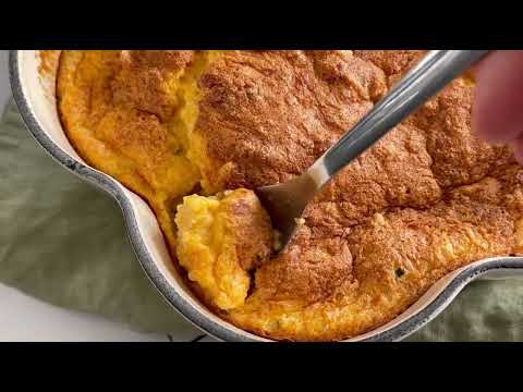 Cheese and Roasted Red Pepper Soufflé