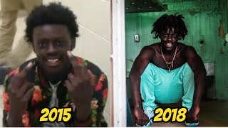 Evolution Of Glokknine 2015 - 2018