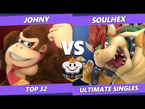 GOML NA Open MX SSBU - Johny (Donkey Kong) Vs. SoulHex (Bowser) Ultimate Top 32