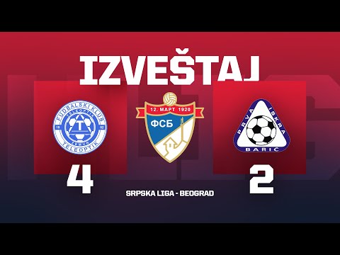 Izveštaj TELEOPTIK - PRVA ISKRA Srpska Liga Beograd 7. Kolo