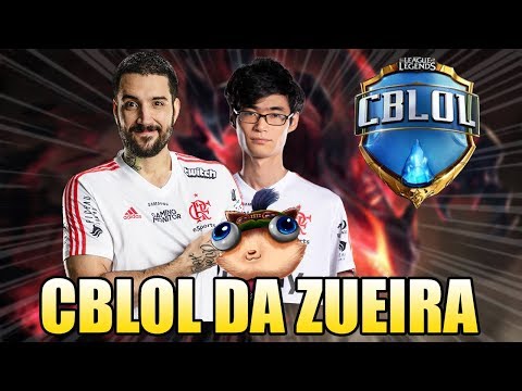 BRTT DANÇANDO E SHRIMP HUMILHANDO - CBLOL DA ZUEIRA