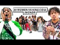 20 WOMEN VS 2 YOUTUBERS KING CID JWONDR
