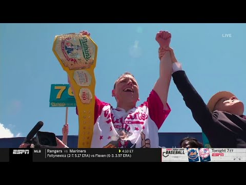 NYC Nathan’s Hot Dog Eating Contest