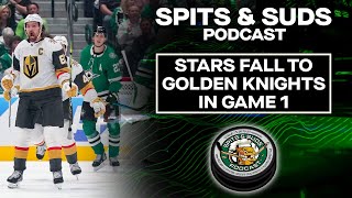 Stars Fall To Golden Knights In Game 1 | Spits & Suds