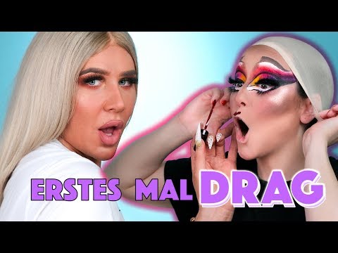 MY DRAG TRANSFORMATION 😏I'm being made up as a drag queen by Marvyn Macnificent