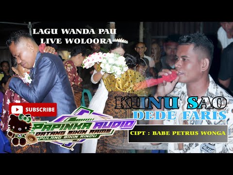 DEDE FARIS LIVE COVER WANDA PA'U - KUNU SAO || MOMEN PERNIKAHAN FANDER DAN SUTRI