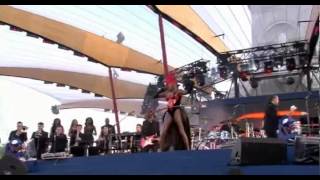 Grace Jones Hula Hoop Jubilee Slave to the Rhythm London 2012