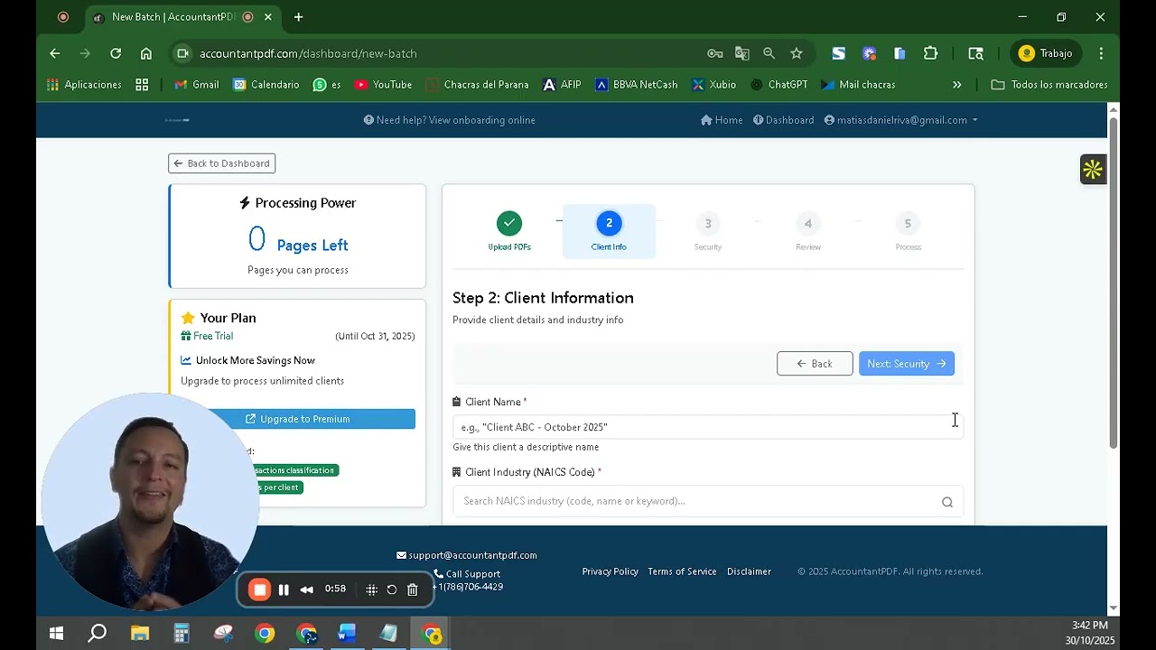 AccountantPDF Demo Video