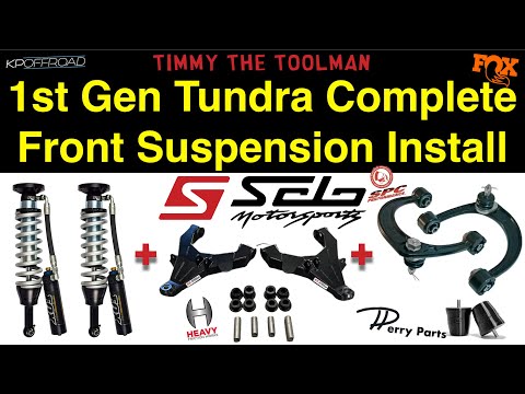 How to Install a Complete Front Suspension Upgrade kit for a 1st Gen Toyota Tundra (2000-2006)
