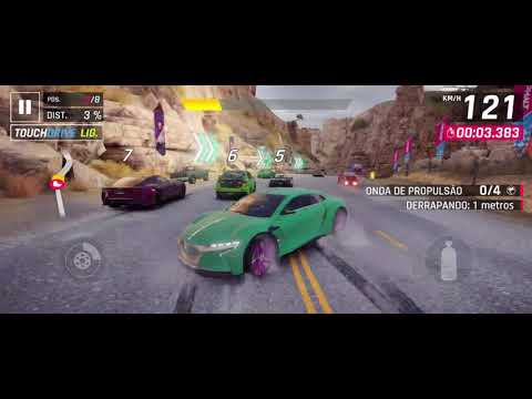 Asphalt 9 Roda liso ou trava no moto one vision !?!