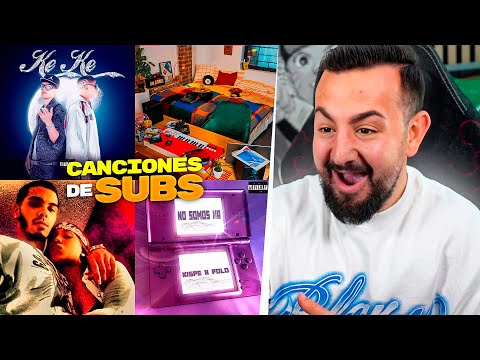 PAPI GAVI REACCIONA a CANCIONES DE REGGAETON de SUSCRIPTORES  *ESTO es un MALDITO PALO*