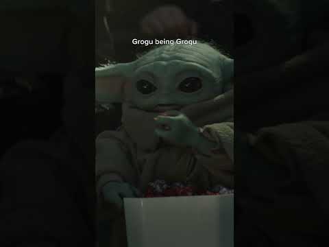 Grogu Being Grogu