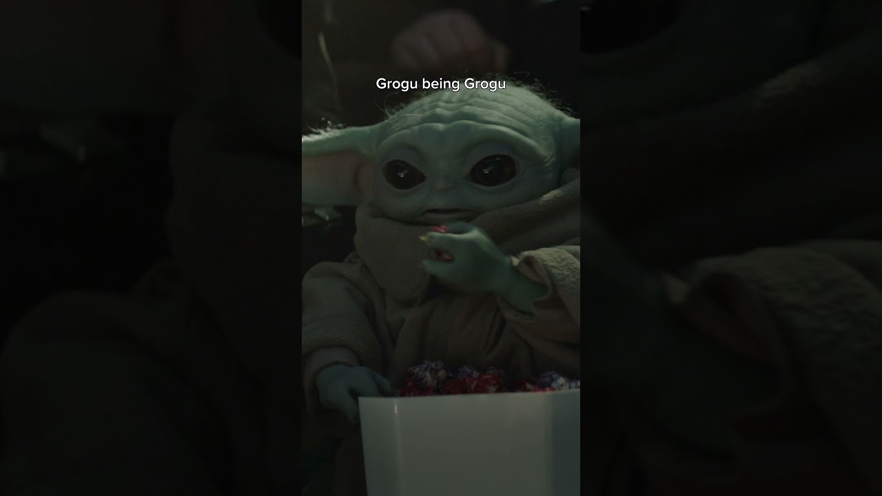 Grogu Being Grogu