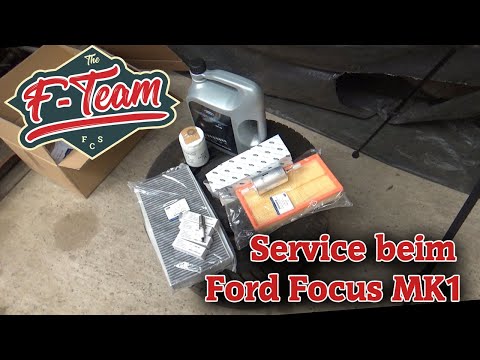 Service beim Ford Focus MK1 1.4, 1.6, 1.8 & 2.0 | Tutorial / Anleitung | the F - Team