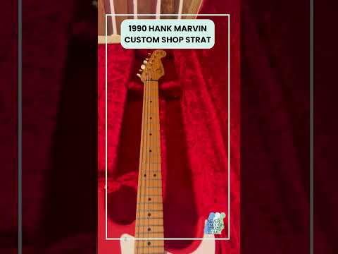 New arrival - Fender Custom Shop (1 of 20) Hank Marvin Signature Stratocaster 1990 in Fiesta Red