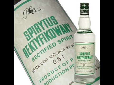 Drinking Spiritus (%96 alcohol) in Poland in style.