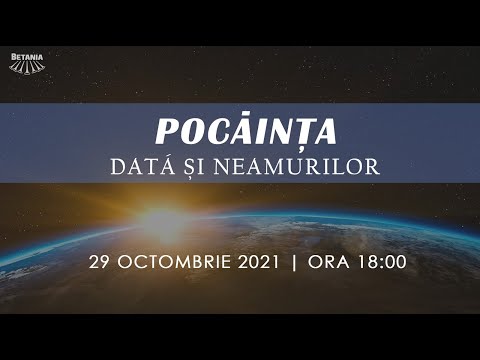 22. Pocăința dată și Neamurilor // Pavel Sătmărean //Biserica Pent. BETANIA Cluj-N. // Studiu biblic