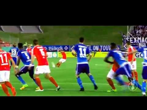 DFB Pokal 2016 FSV Zwickau Ultras Support Pyro Alle Tore